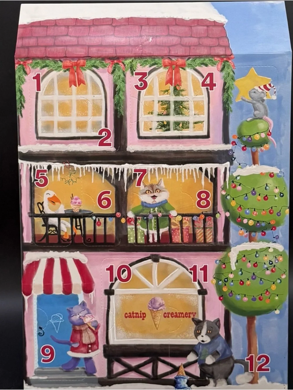 PETCO Merry Makings Advent Calendar 12 Days of Cats Toys NEW